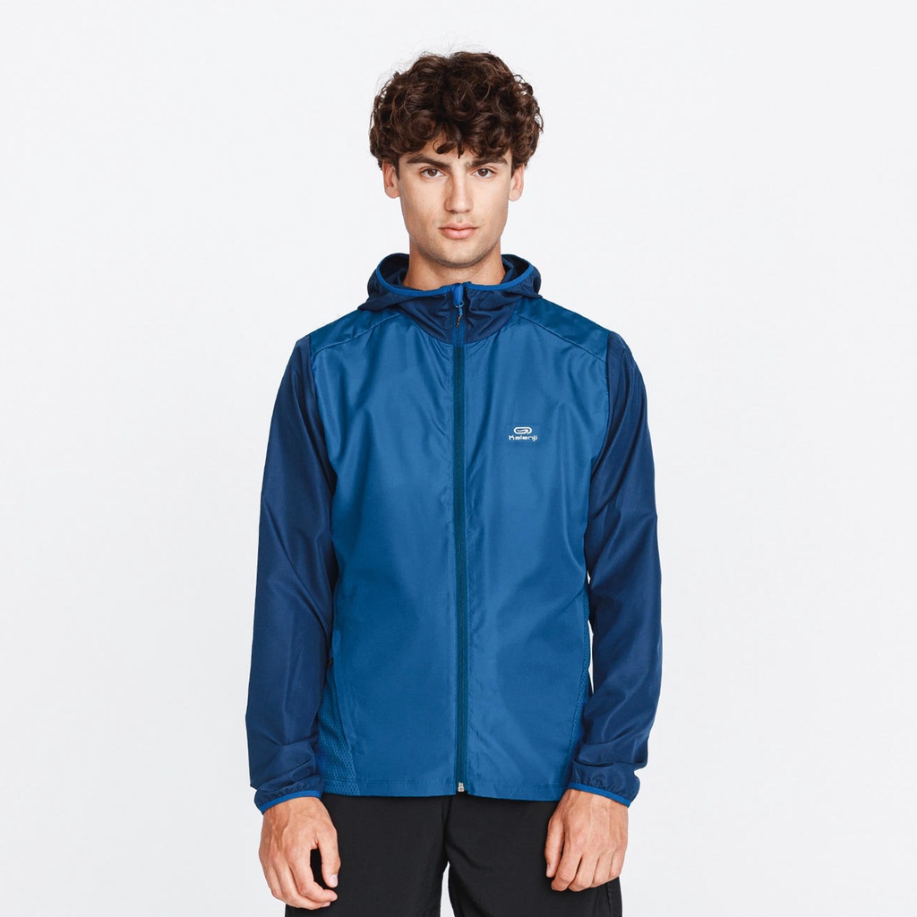 Decathlon Running Windbreaker Jacket Men (With Hood, Breathable) - Kalenji