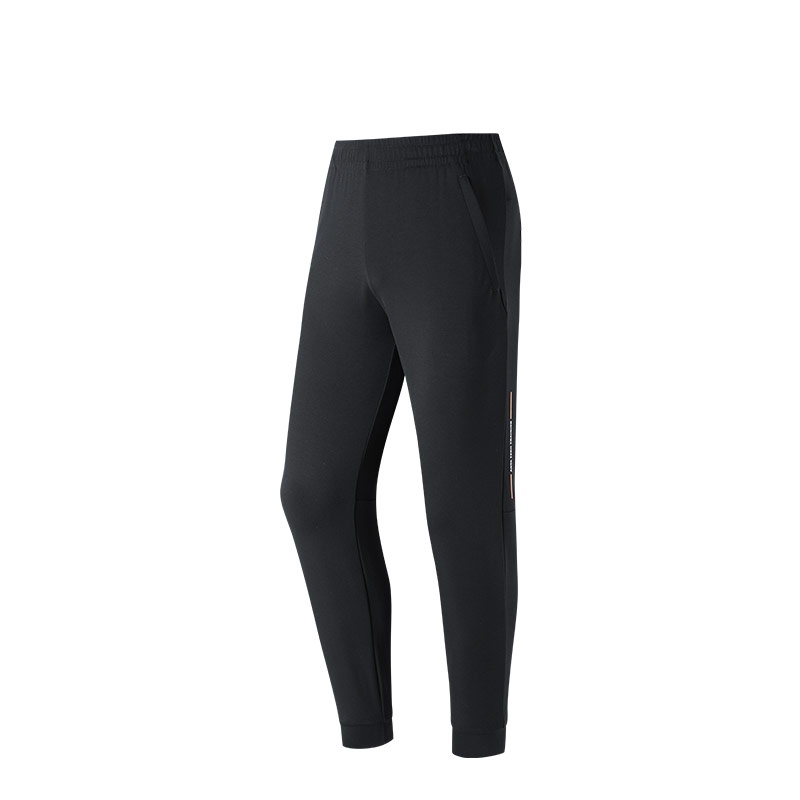 ANTA Men AChill Touch CrossTraining Knit Track Pants Basic Black