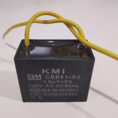 Buy Cbb61 500v Bm 1 8 And Other Brands 2 0uf For Panasonic Kdk Deka Alpha Fan Capacitor Kapasitor Kipas Siling Seetracker Malaysia