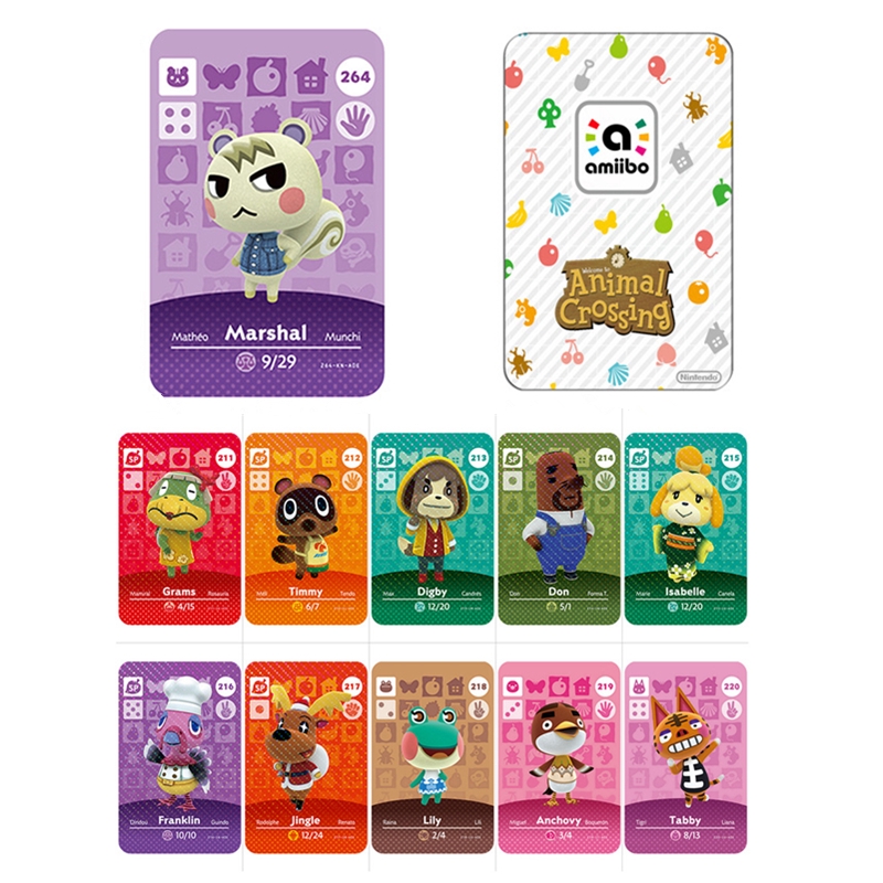 animal crossing all amiibo cards