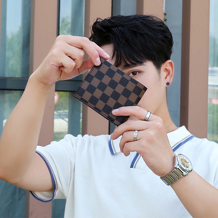 2019 New Style Men's Wallet Fashion Short Wallet / Lelaki Dompet WL062