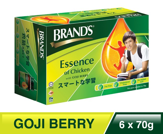 BRAND S Essence Of Chicken With Goji Berry 6 Bottles X 70g Boosts 