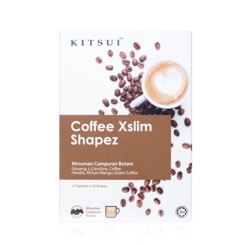 KITSUI Coffee Xslim Shapez 17SX15G (Mocha Flavour) Weight Loss , Lose Weight