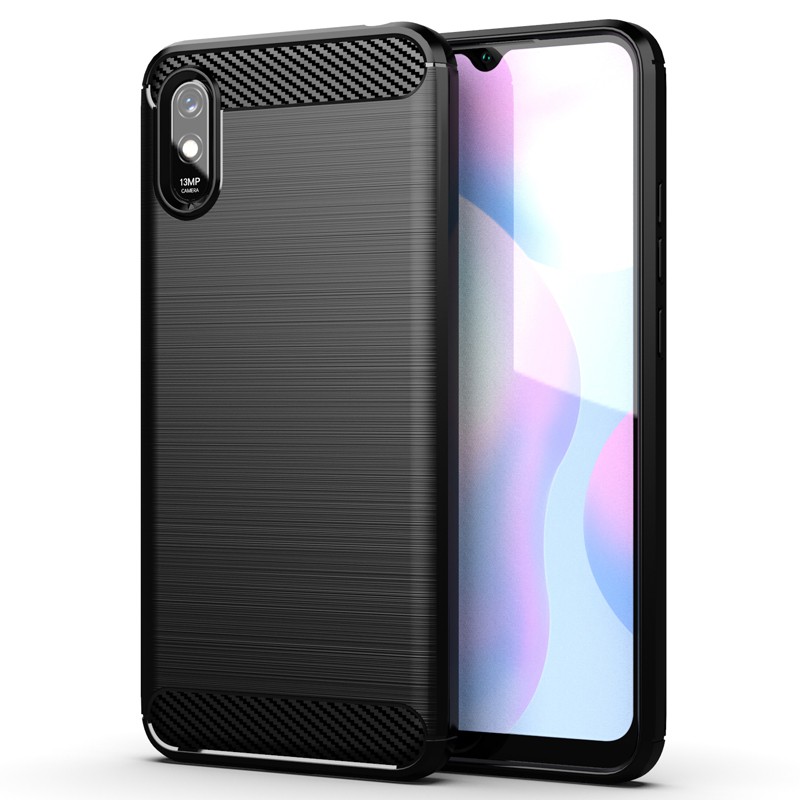 Xiaomi Redmi 9a Case Soft Silicone Cover Shockproof Carbon Fiber Xiaomi Redmi Note 9s Note9 9 3009