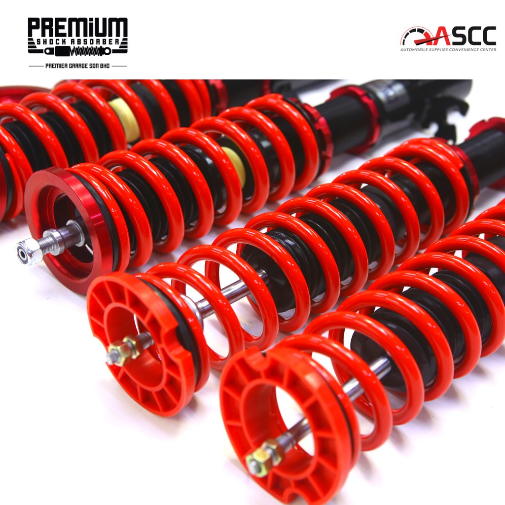 Premium P6 Honda City Tmo 2008 2013 High Low Soft Hard 32 Steps Adjustable Shock New Pgmall
