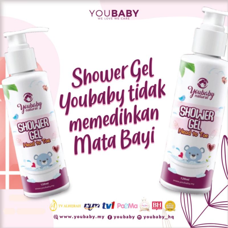 youbaby SHOWER GEL ORIGINAL HQ READY STOK (TMY37997149) Shopee Malaysia
