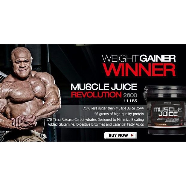 Ultimate Nutrition Muscle Juice Revolution 2600 11lbs Weight Gainer Mass Builder Shopee Malaysia