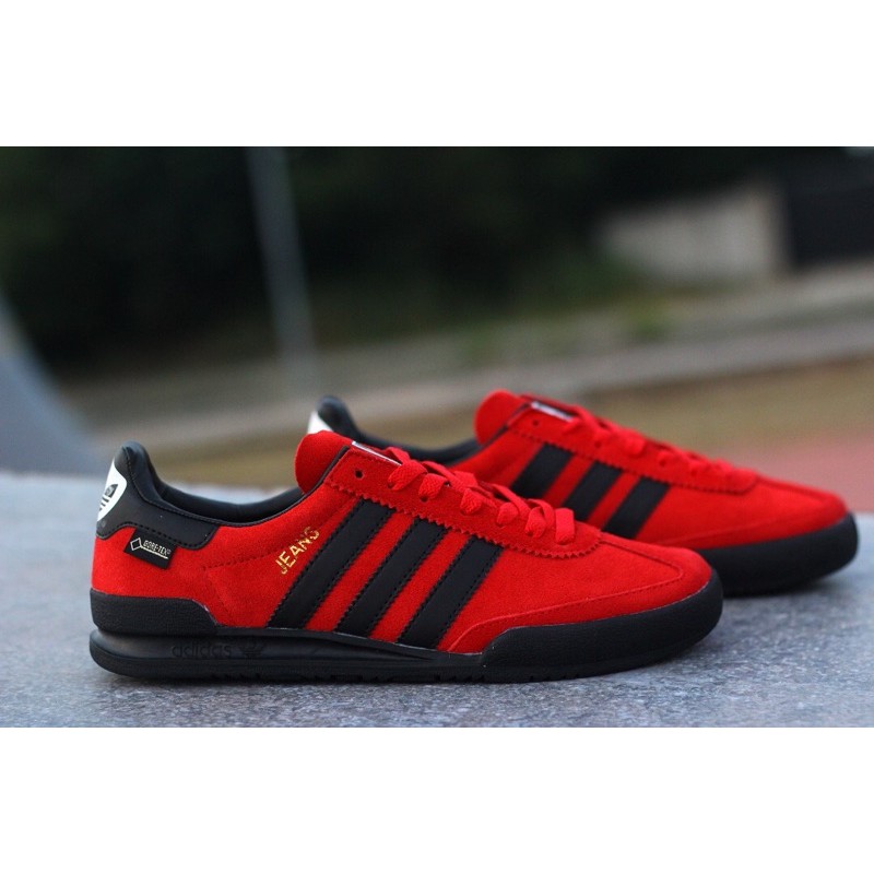 adidas jeans gtx red and black