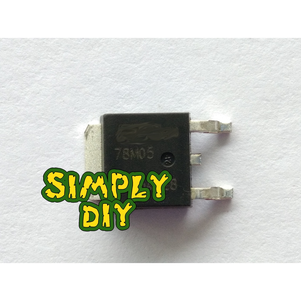 1pcs SOT-252 78M05 (78M05G L7805CV LM7805 L7805 7805 Positive Voltage ...