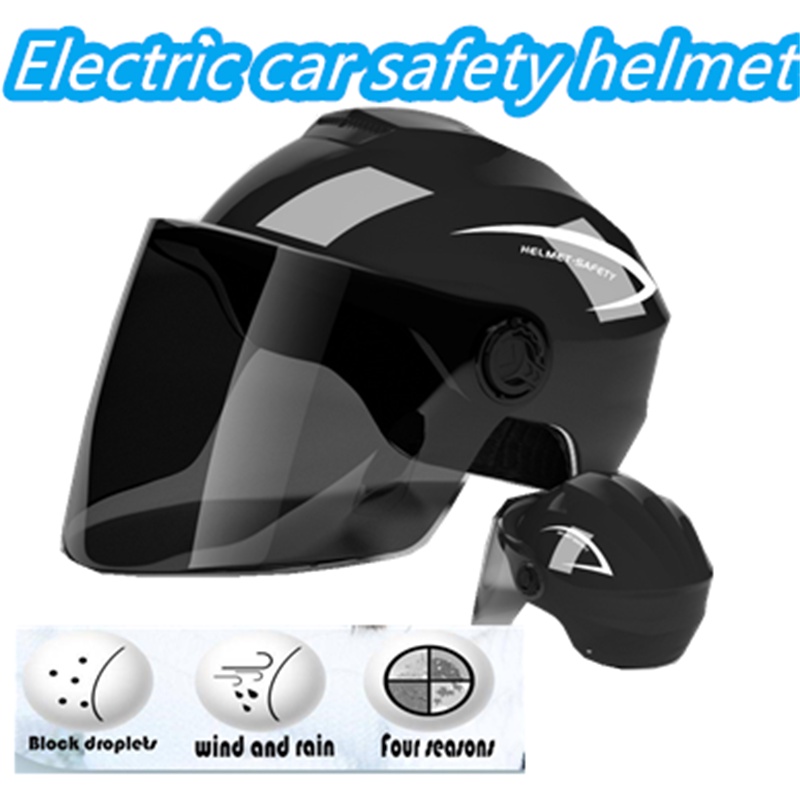 Electric security vehicle helmet motorcycle helmet Battery t all