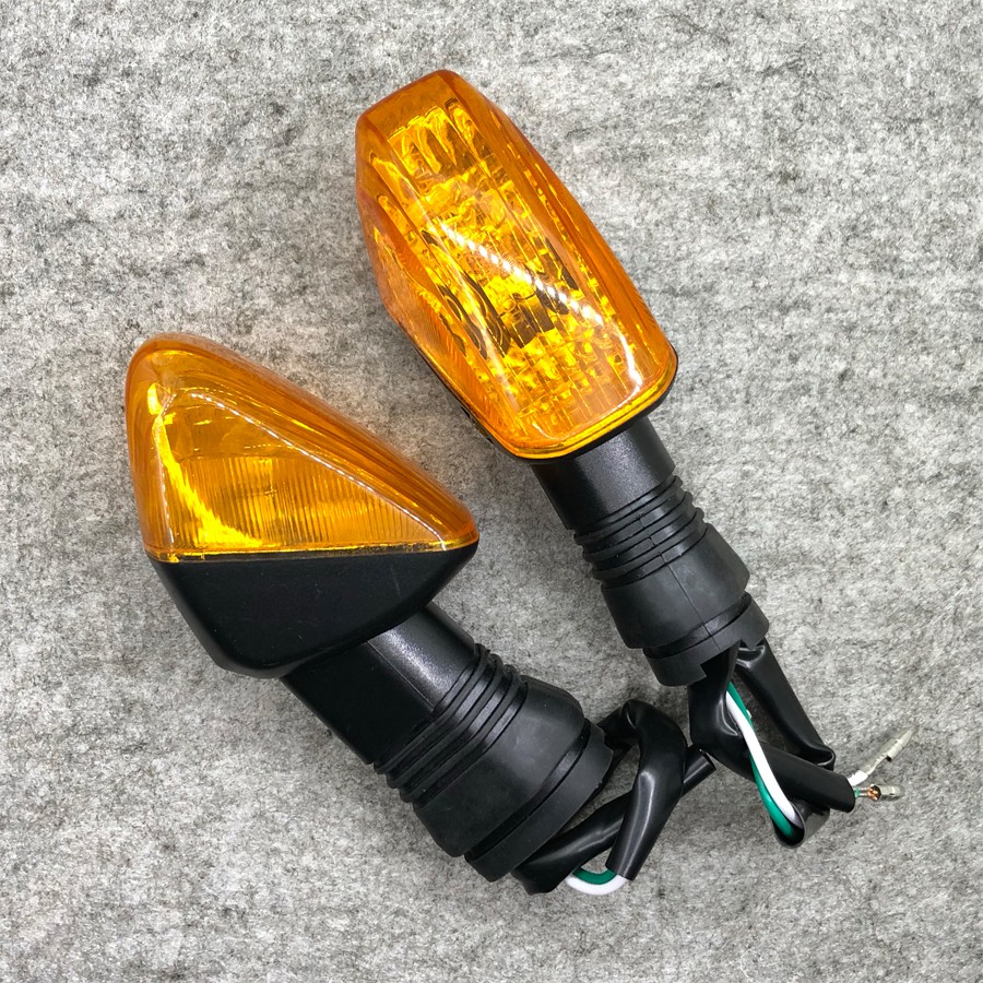 1 Pair Motorcycle Front Rear Turn Signal Light Indicator Lamp For Kawasaki  ZX-6R ZX-6RR Z750S KLE 500/650 VERSYS KLR650 | Shopee Malaysia