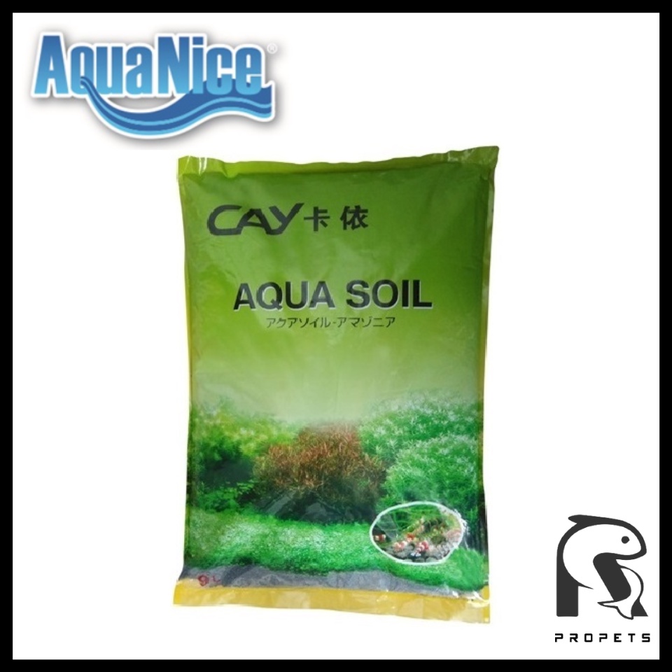Cay Aqua Soil 9L Aquaspace Tanah Aquarium soil Shopee Malaysia