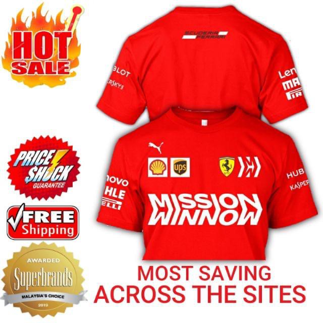 ferrari f1 t shirt 2020