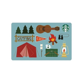 Starbucks Korea Camping Card Limited Edition