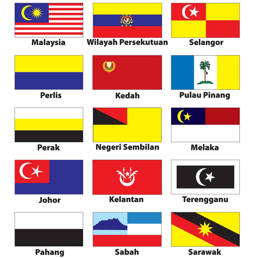 Flag malaysia states 🇲🇾 Flag