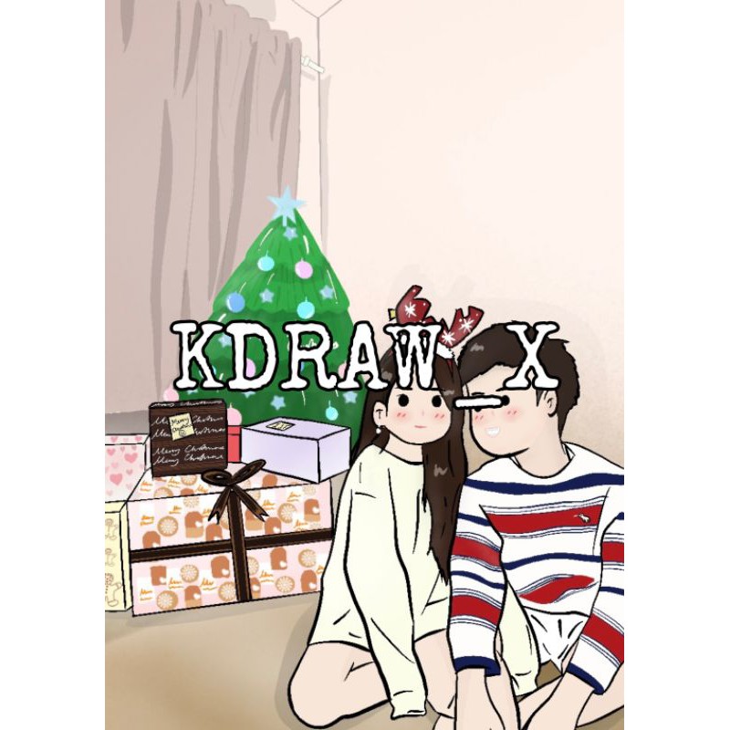 Customized Gift Portrait Drawings Kpop Exo Bts Got7 Twice Itzy Blackpink Family Couple Friend Shopee Malaysia