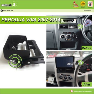 Android Player Casing 9" Perodua Viva 2007-2014 (Black 