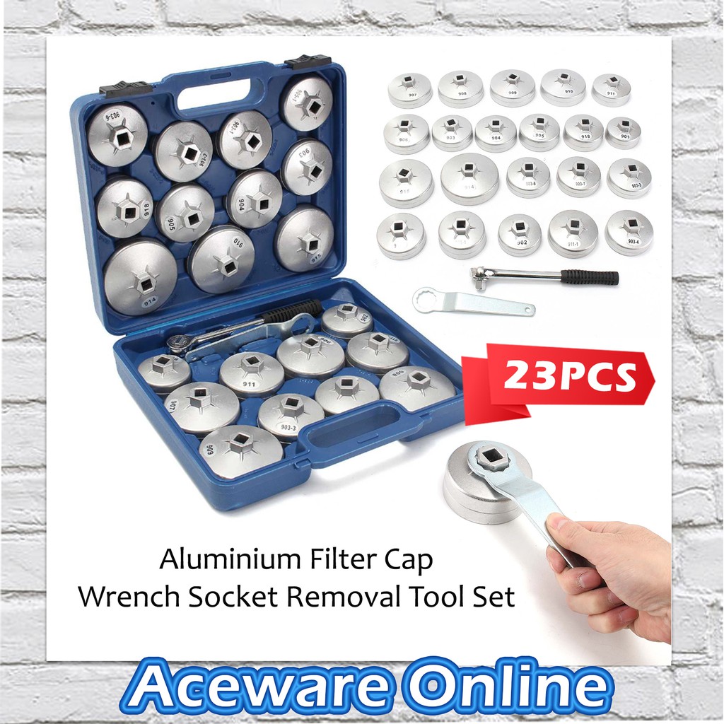 Aluminum 903 Oil Filter Socket Wrench 74MM 14 Teeth 