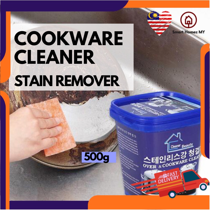 500g Oven and Cookware Cleaner Stainless Steel Cleaning Cream Paste Wok