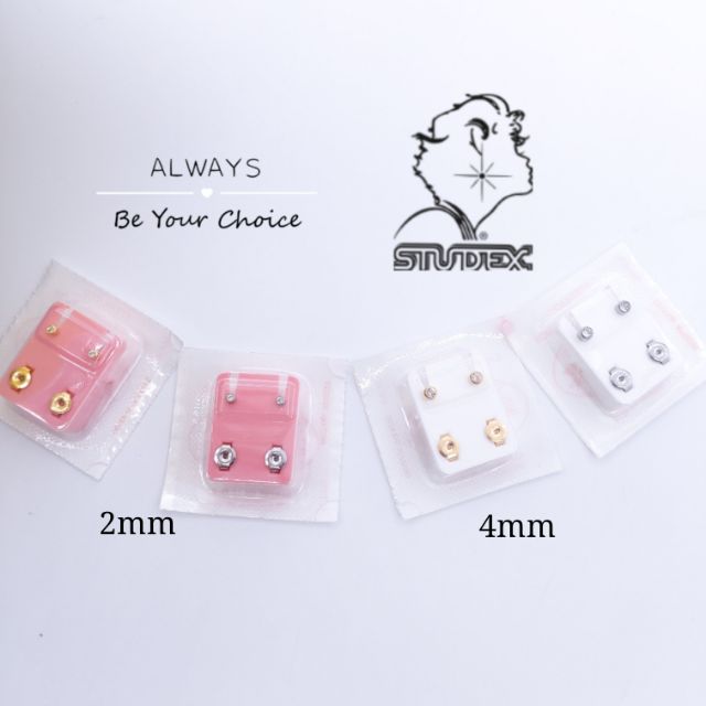 STUDEX (MADE IN U. S. A) MEDICAL GRADE OR MEDICAL STEEL EAR PIERCING