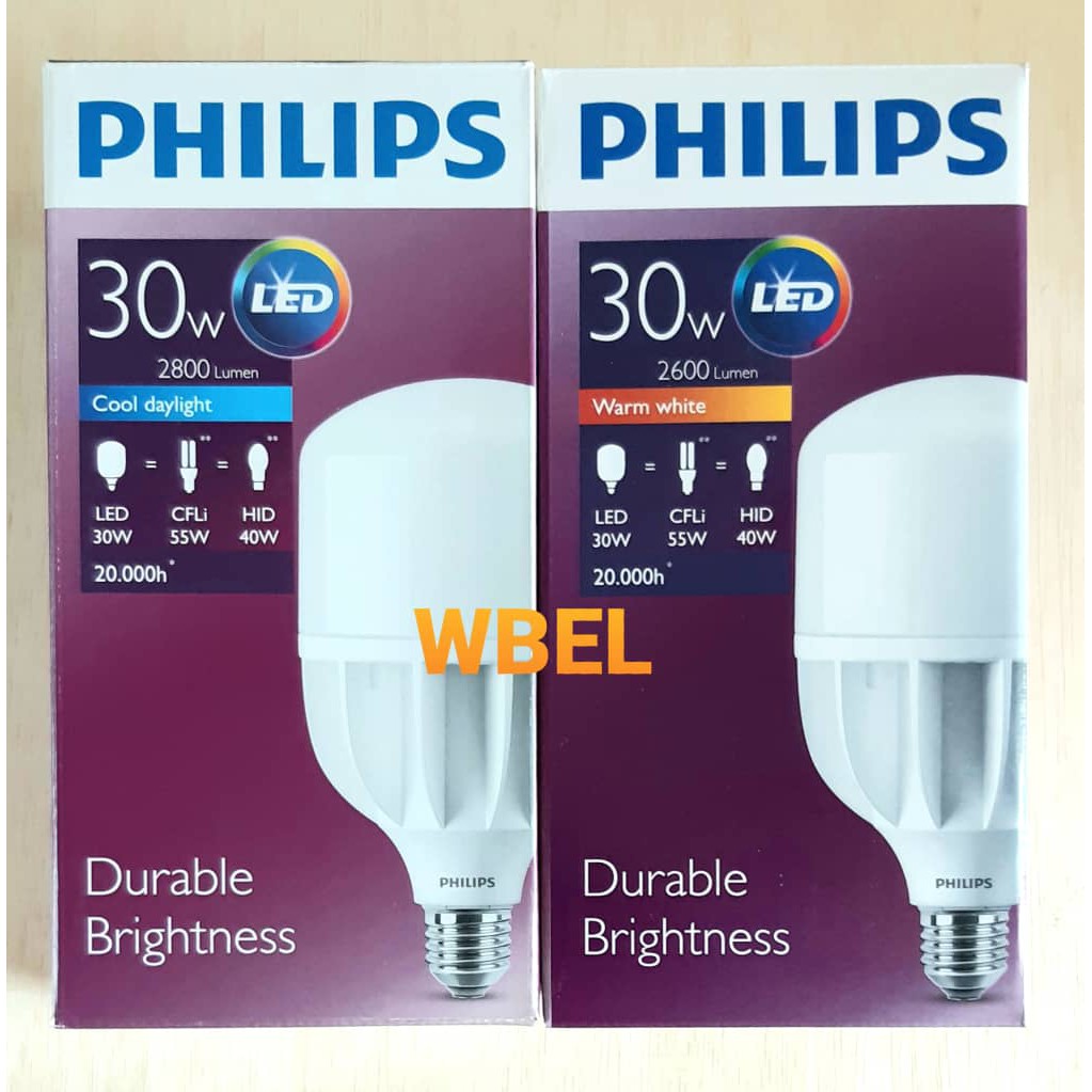 Voorbijgaand Slot BES PHILIPS LED TRUEFORCE 30W E27 6500K / 3000K (DAYLIGHT / WARMWHITE) | Shopee  Malaysia