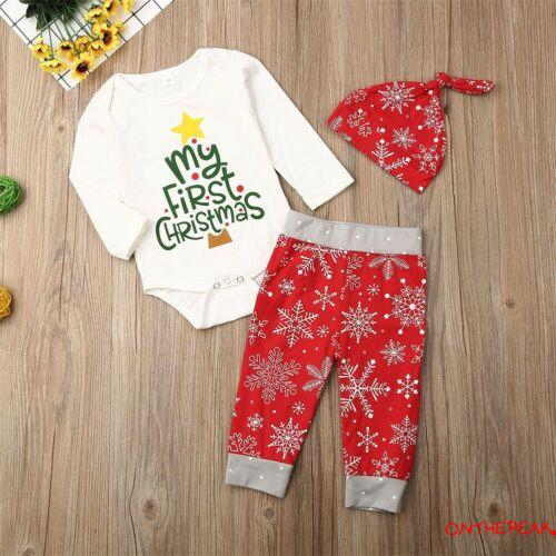 baby's first christmas outfit boy