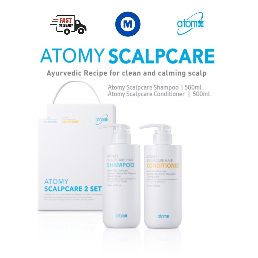 Atomy Scalpcare Shampoo & conditioner Shopee Malaysia