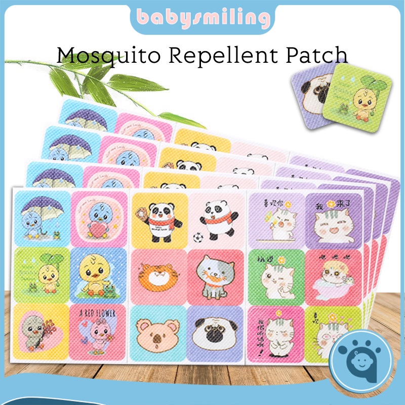 120 Pcs in 1 Antimosquito Sticker Baby Stickers Repellent Patches