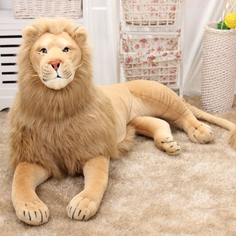 huge stuffed lion