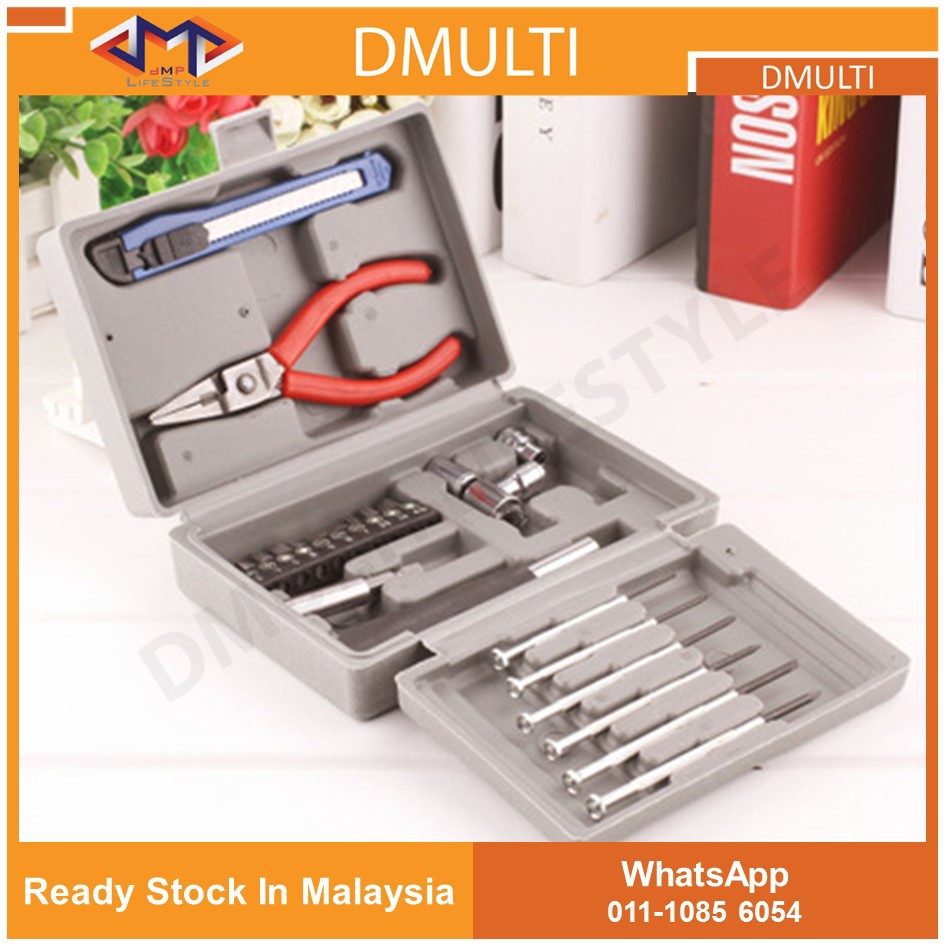 24PC Home MultiFunction Hardware Combination Tool Box Set Shopee