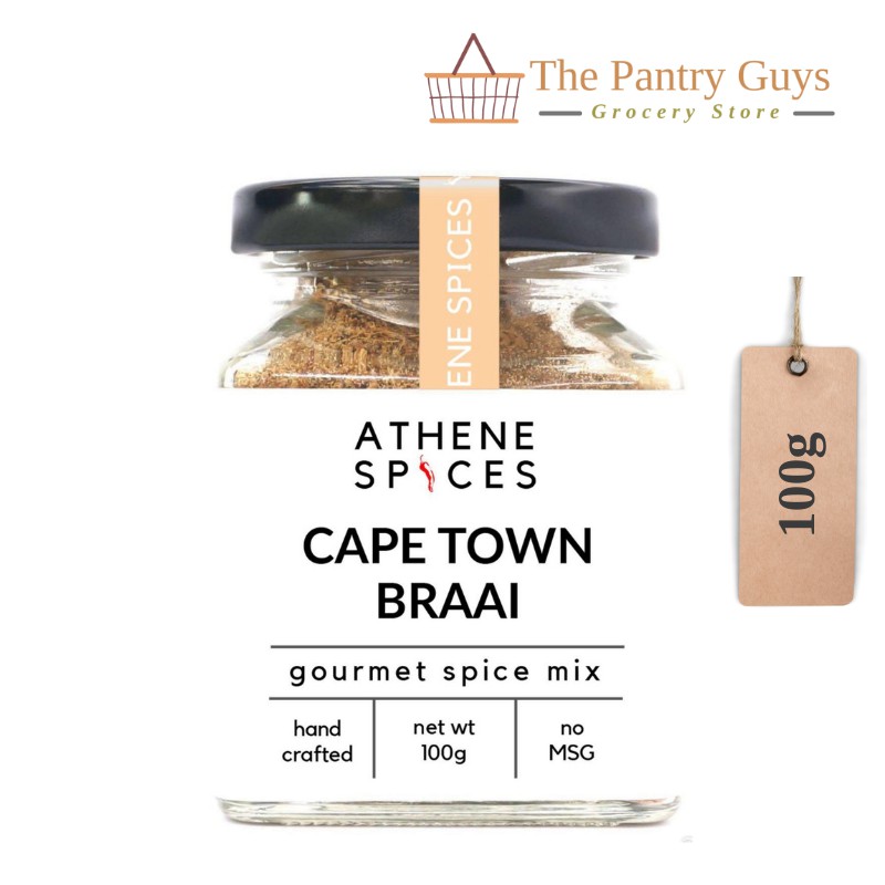 Athene Spices Capetown Bra'ai Handcrafted Gourmet Spice Mix 100g