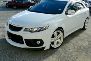 Kia Forte Nefd Koup Bodykit Body Kit Front Bumper Side Skirt Lip ...