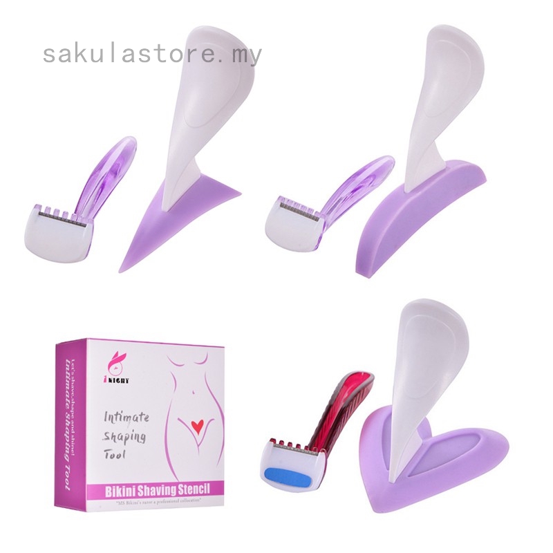 Bikini Trimmer Shaver For Women Men Pubic Hair Razor Shaving