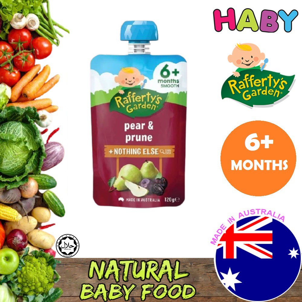 📣8.8 SALE📣Rafferty�s Garden Puree Baby Food Pouches Pear