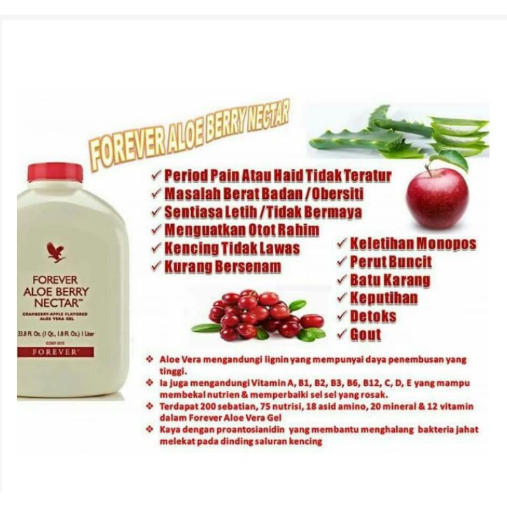 Aloe Vera Gel Aloe Berry Nectar