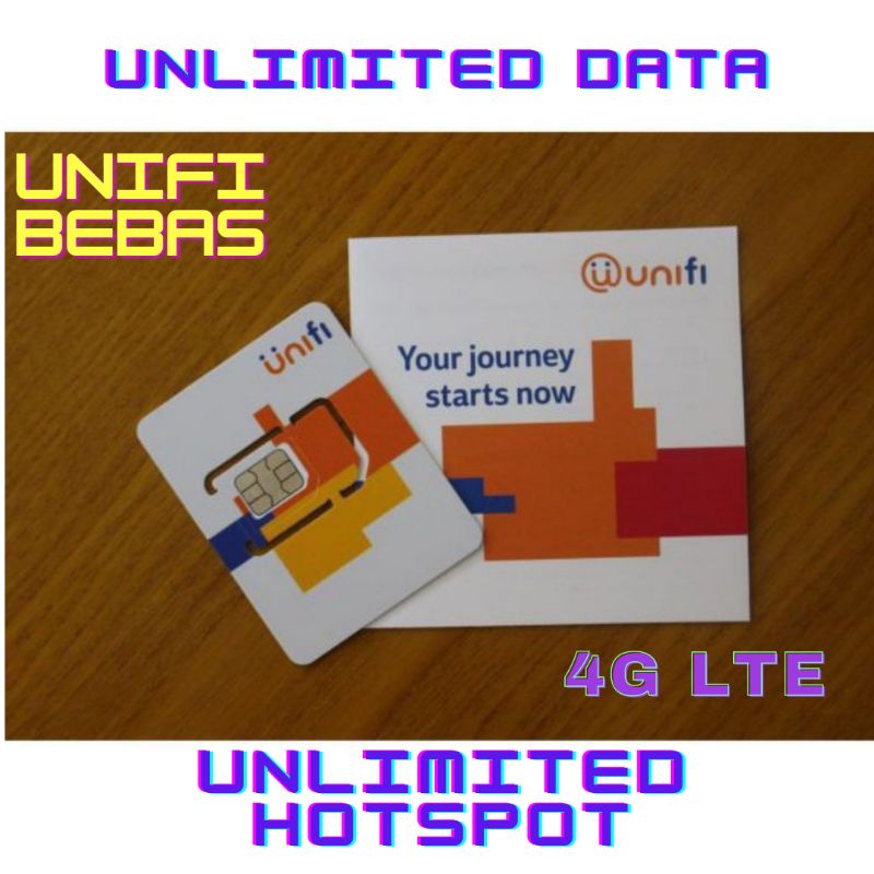 Unifi Mobile Plan BEBAS Prepaid Sim Unlimited Internet UNLIMITED