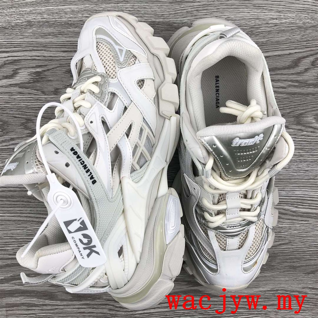 Balenciaga Track Nylon And Mesh Trainers in Black Lyst