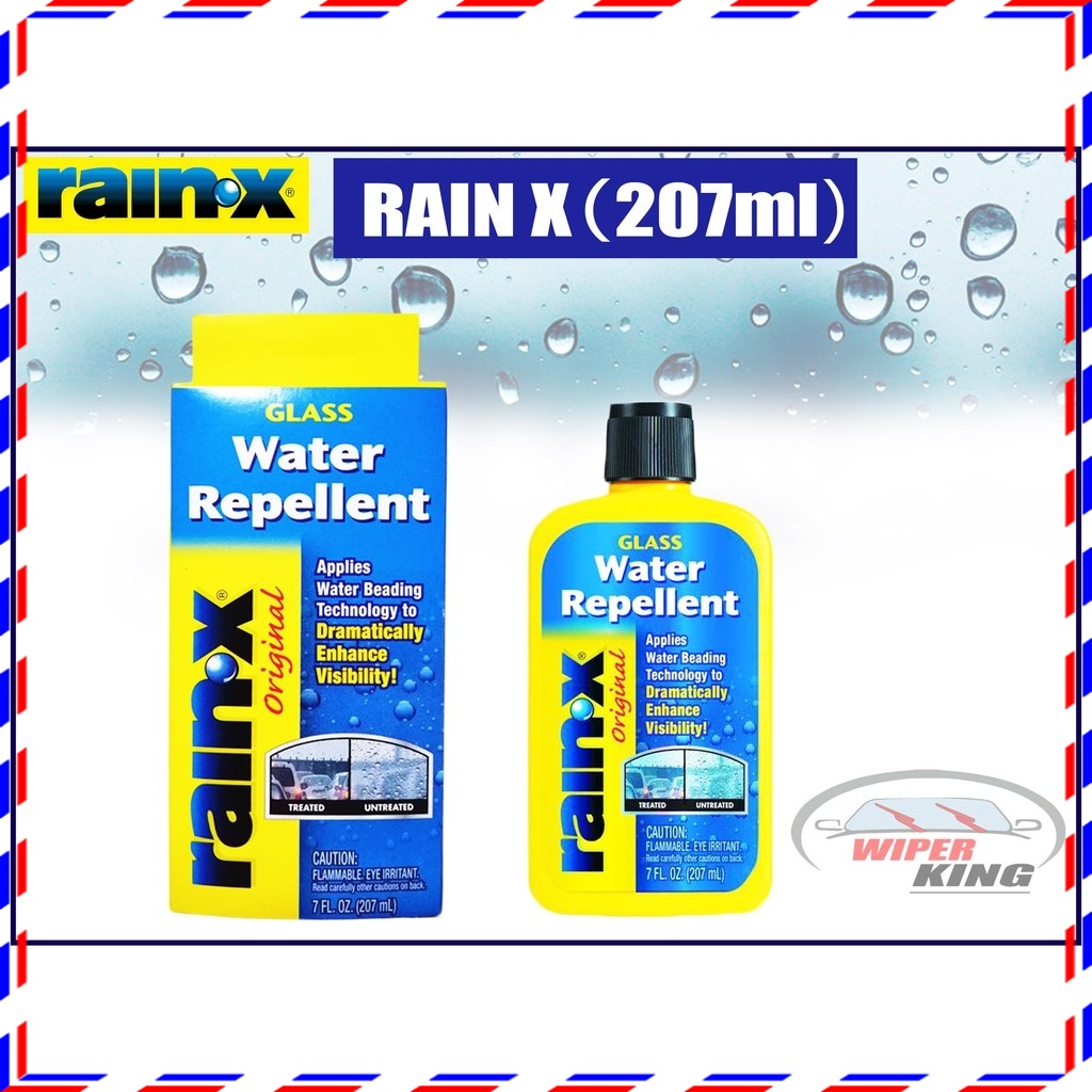RainX / Rain X Glass Water Repellent / Windshield (207ml) Shopee