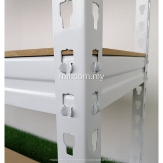 RMI 2IN1 Boltless Rack wt 4 Levels HDF Board / Metal Shelves (1unit per ...