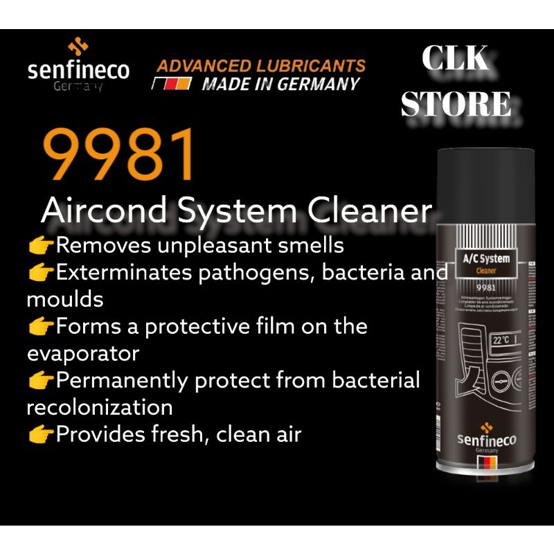 Car Aircond System Cleaner 9981 520ML Shopee Malaysia