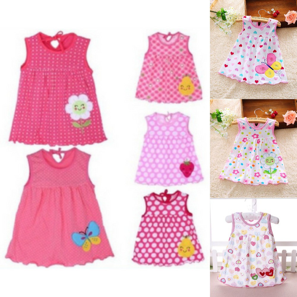  Baby  Girl Floral Clothing  Cute Blouse Dress  Baju  Bayi  