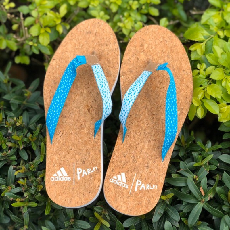 adidas parley flip flops