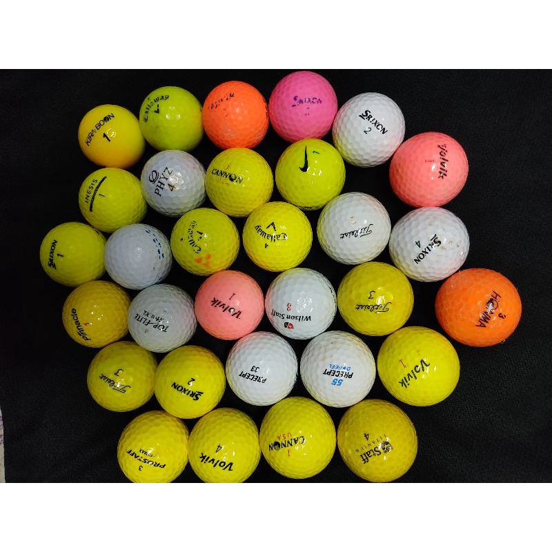 Bola Golf (used golf ball for practice 10pieces per set) Shopee Malaysia