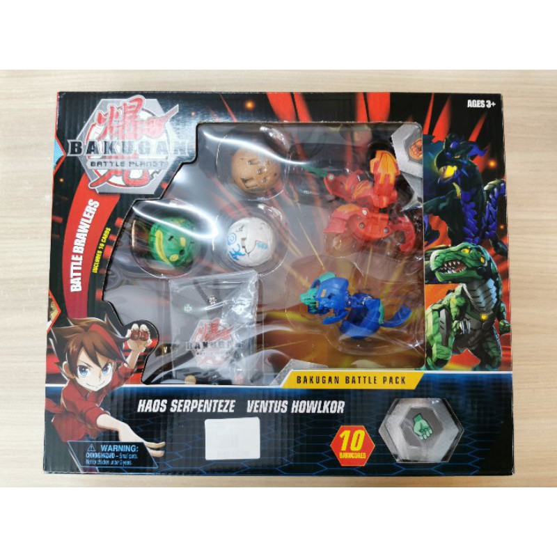 BAKUGAN BATTLE PLANET Battle Pack Bakugan Haos Serpenteze Ventus ...