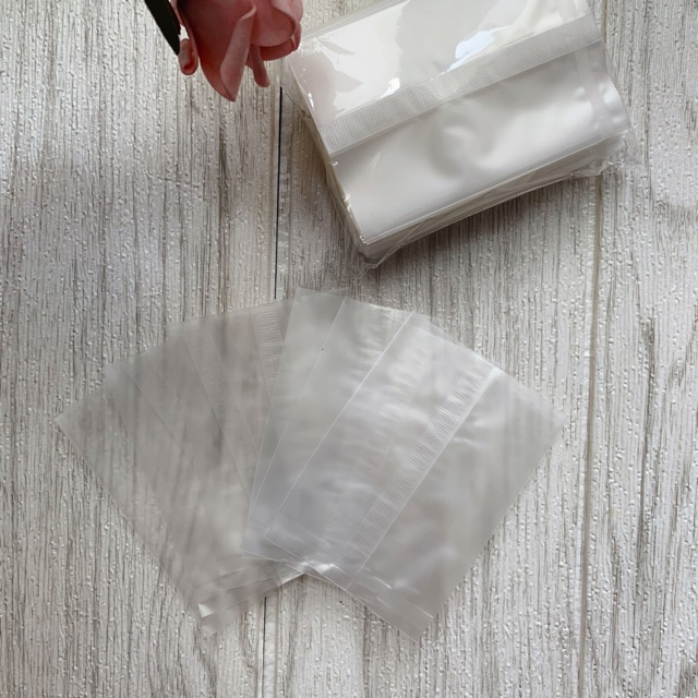 translucent plastic bag