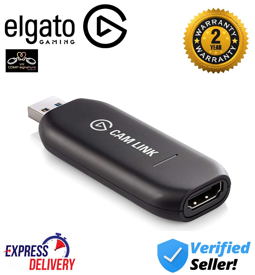 Elgato Cam Link 4k 1080p 60fps Or Even Up To 4k At 30 Fps 10gam9901 Shopee Malaysia