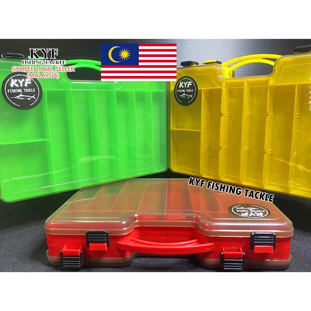 KYF Fishing Tackle Box Lure Box Storage Box Fishing Box KOTAK PANCING ...