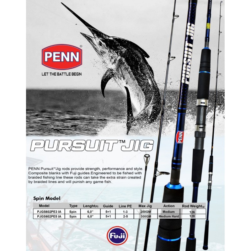 penn pursuit rod