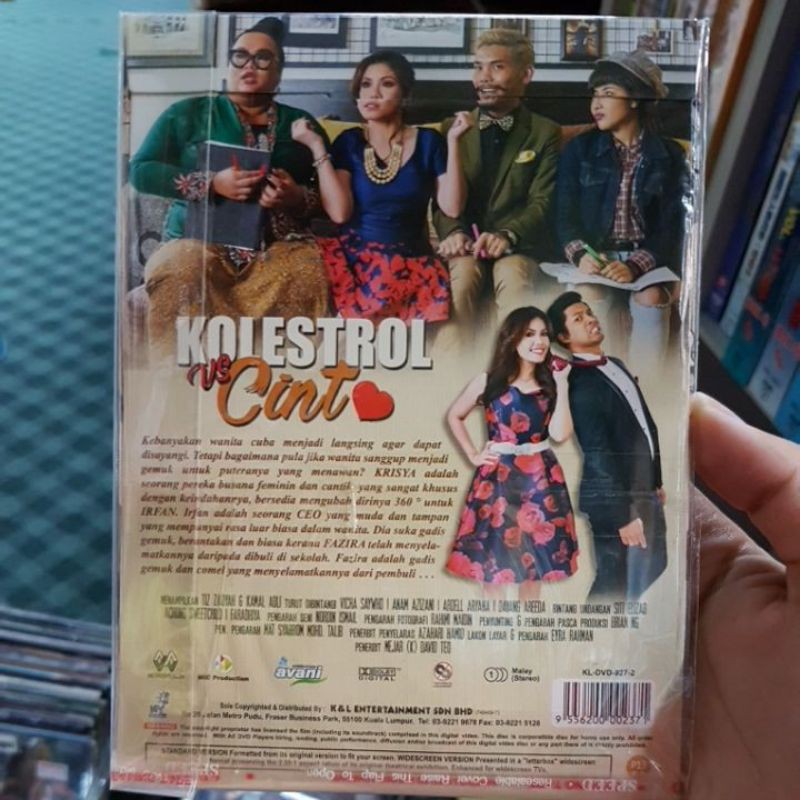 Kolestrol Vs Cinta Malay Dvd Shopee Malaysia