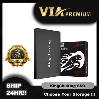 【NEW ARRIVE】KINGCHUXING 120GB / 240GB~SOLID STATE DRIVE~2.5” SATA 3~3 YEARS WARRANTY